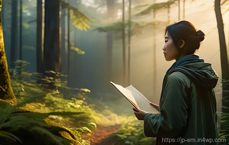 자기 돌봄을 위한 자아 인식 훈련 - **Prompt 1: Emotional Reflection and Journaling**
    A serene East Asian woman, aged 25-35, is sitt...