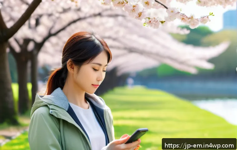 자기 돌봄의 필요성에 대한 심리학적 접근 - A serene Japanese urban park scene during early morning, featuring a young adult woman wearing comfo...